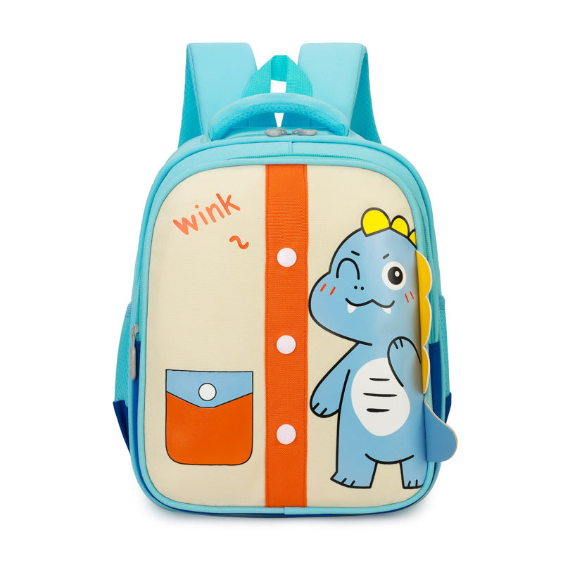 Children Portable Burden Alleviation Casual Trend Dinosaur Backpack